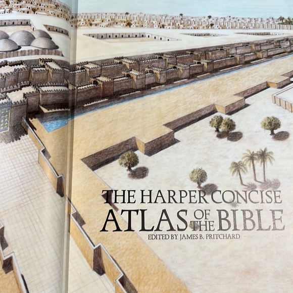 The Harper Concise Atlas Of The Bible HC/DJ Book EXC - Picture 4 of 16